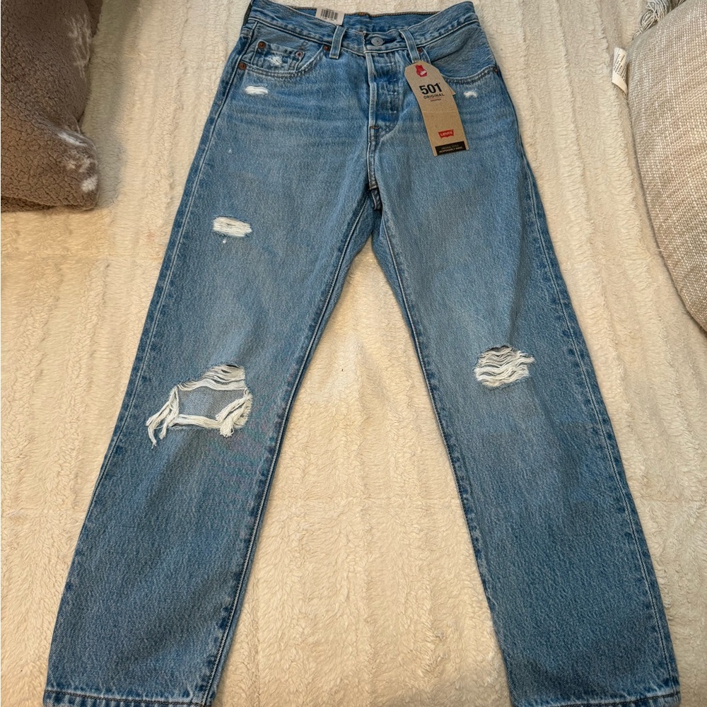 NWT LEVI 501 ORIGINAL HIGHWAISTED JEANS